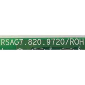 MAIN FUENTE PARA TV HISENSE / NUMERO DE PARTE 263713 / RSAG7.820.9720/ROH / 263713B/B/1/3TE43G2019AT / TM207N40Q1 / G20199G / 263715B / DISPLAY T430HVN01.0 / MODELO 43H4030F1 / 43E5600EUR